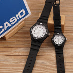 Casio couple watch waterproof with box #CA1706/1707